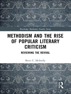 cover image of Methodism and the Rise of Popular Literary Criticism
